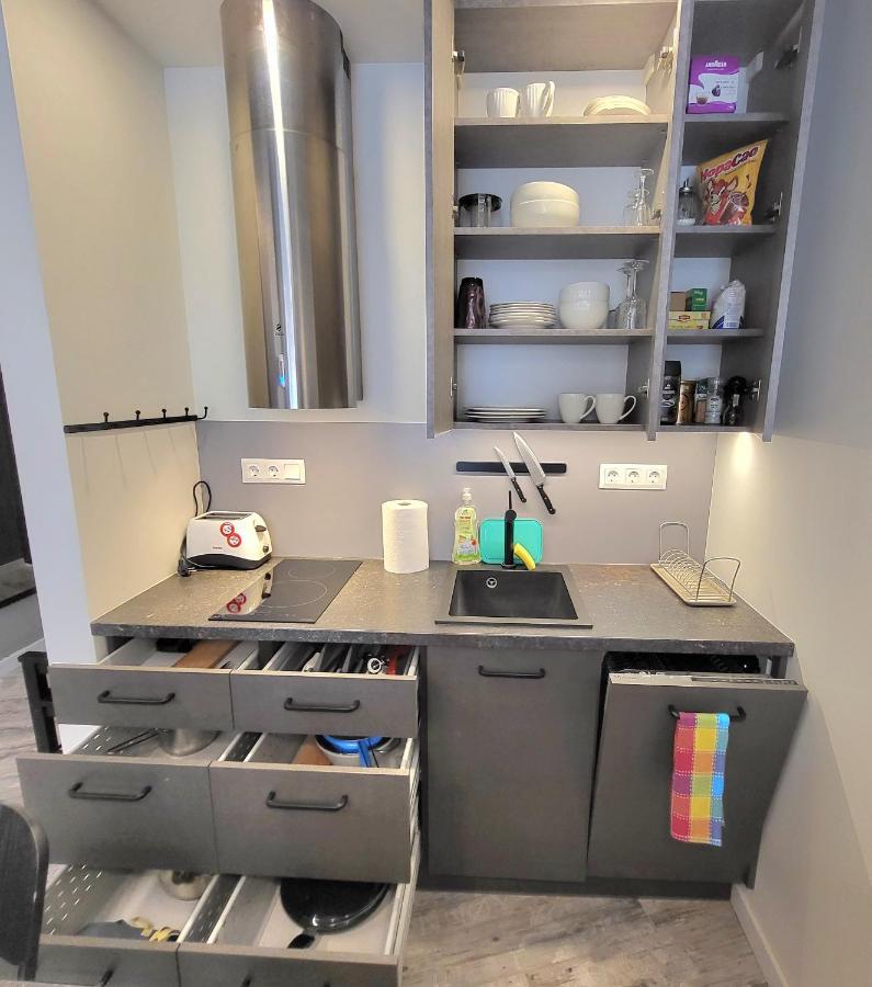 Happy Inn Laime Studio, Self Check-In-24-7, A-C, Parking-In-The-Underground-Garage VNO Kültér fotó